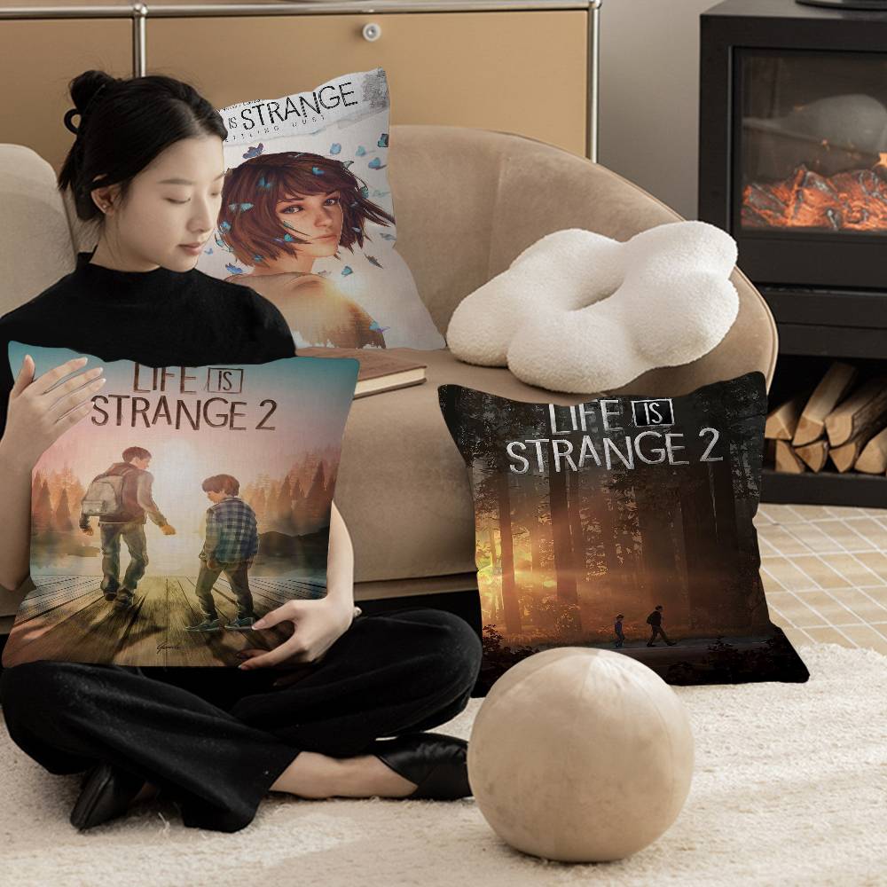 Life is Strange 2 45*45см Наволочка Декоративная Наволочка для Подушки Домашняя Наволочка для Диванной Подушки