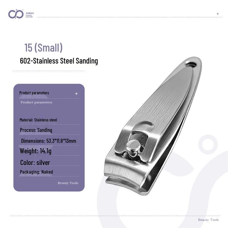 Nail Clippers & File Set: Scissors & Manicure Tools