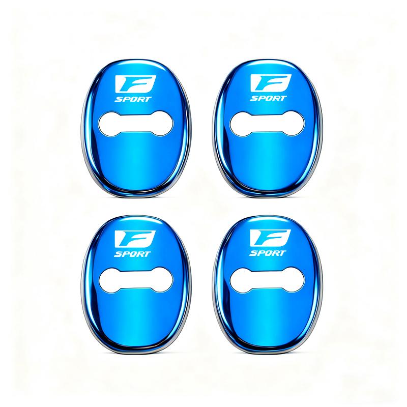 Zinc Alloy Car Door Lock Buckle Cover Protective Covers For Lexus F SPORT ES RX NX LS UX IS CT GS RC HS SC TX LBX LM LX GX LC RZ KN8