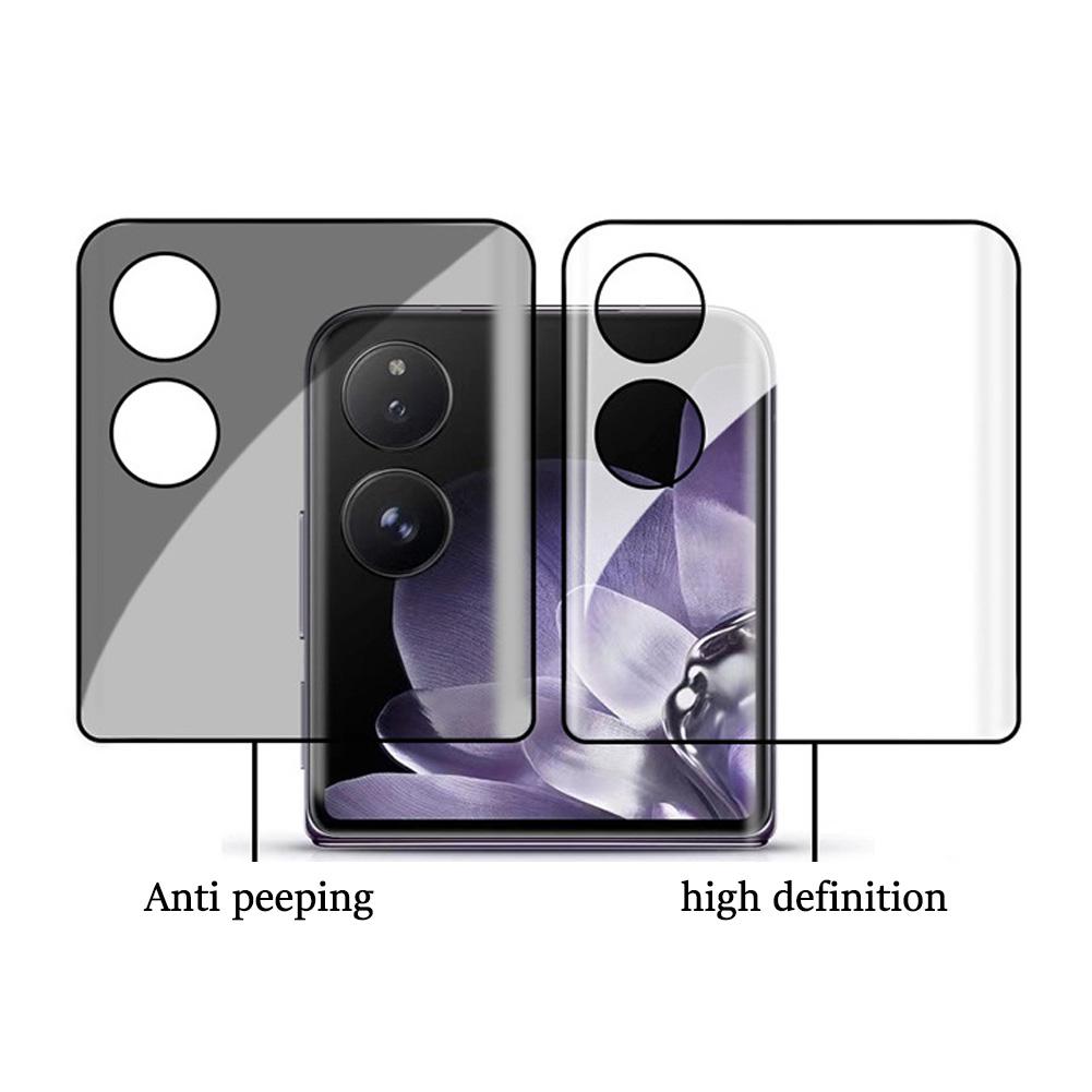 Подходит для Xiaomi MIX FLIP 3D изогнутая закаленная пленка для экрана, анти-пип, мобильный защитный телефон F N0U4