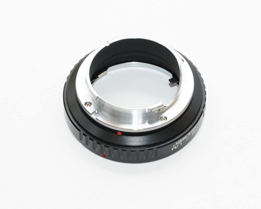 Olympus OM Leica M Mount Adapter with Lens Cloth K&F Lens-L/M Om-lm (KFLM)