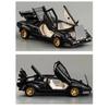 1/32 Lamborghini Countach LP5000s Сплав Модель Спортивного Автомобиля Литые Металлические Гоночные Автомобили для Трека Модель Транспортных Средств Симуляция Звук Свет Детская Игрушка Подарок