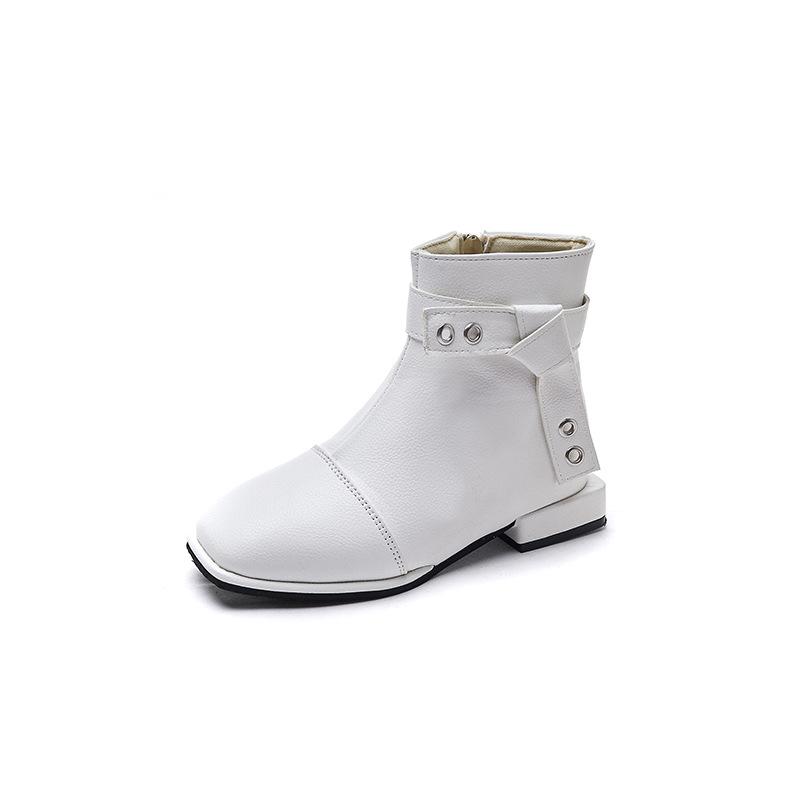 Comfortable Little Girl Shoes High Heeled Kids Martin Boots