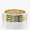 Cartier Love Ring K18 Yellow Gold #4.1(US Size) 6.49g Women Used