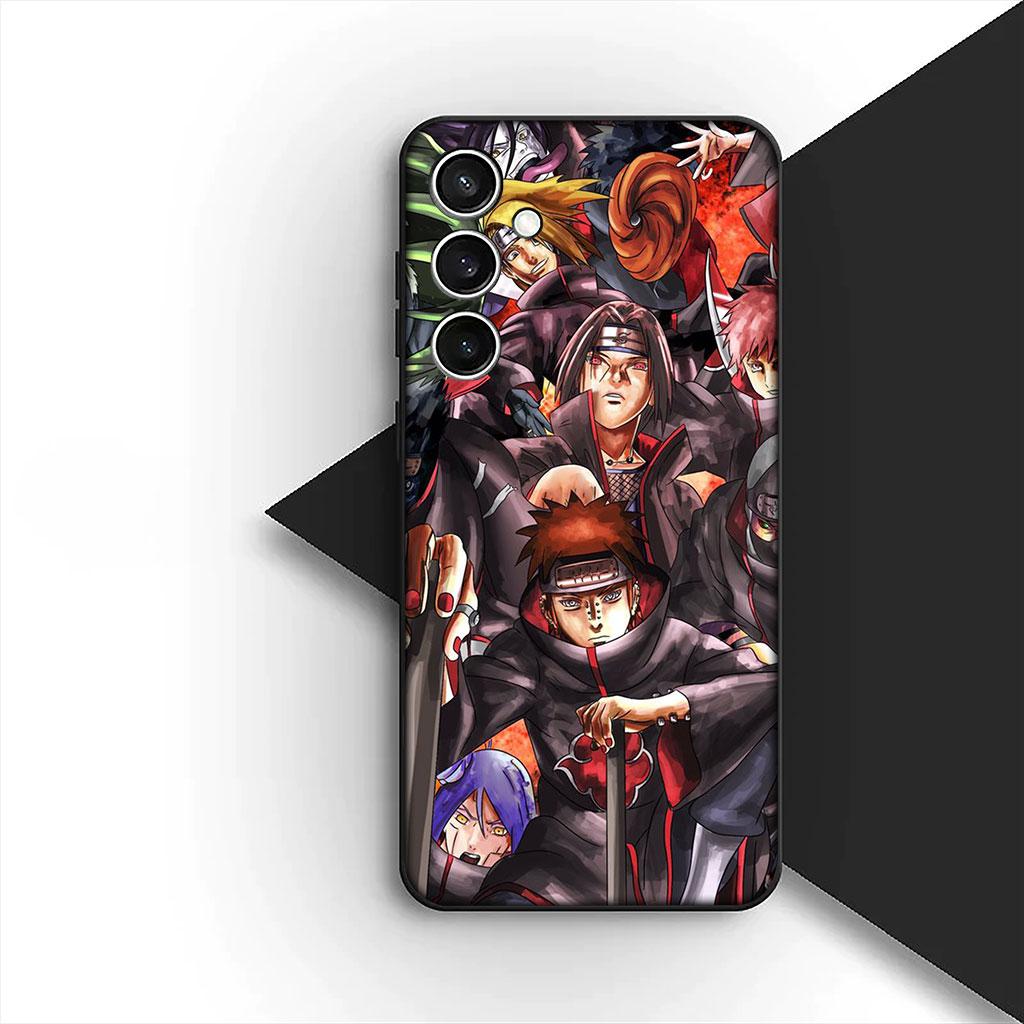 Pain Akatsuki Narutos Uchiha Itachi Silicone Phone Cover for Apple iPhone 17 Air 12 13 Pro Max Mini ProMax 7 + 8 Plus Soft Case