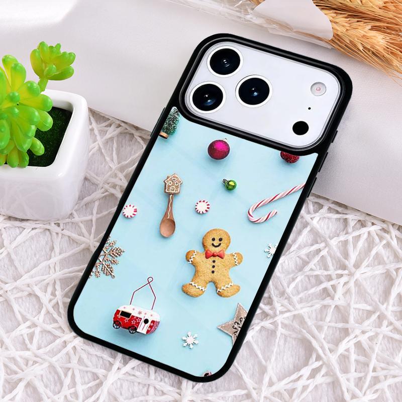 Чехол для телефона с рождественской елкой для iPhone 17 Air 16 15 11 12 14 13 Pro Max Ударопрочный чехол