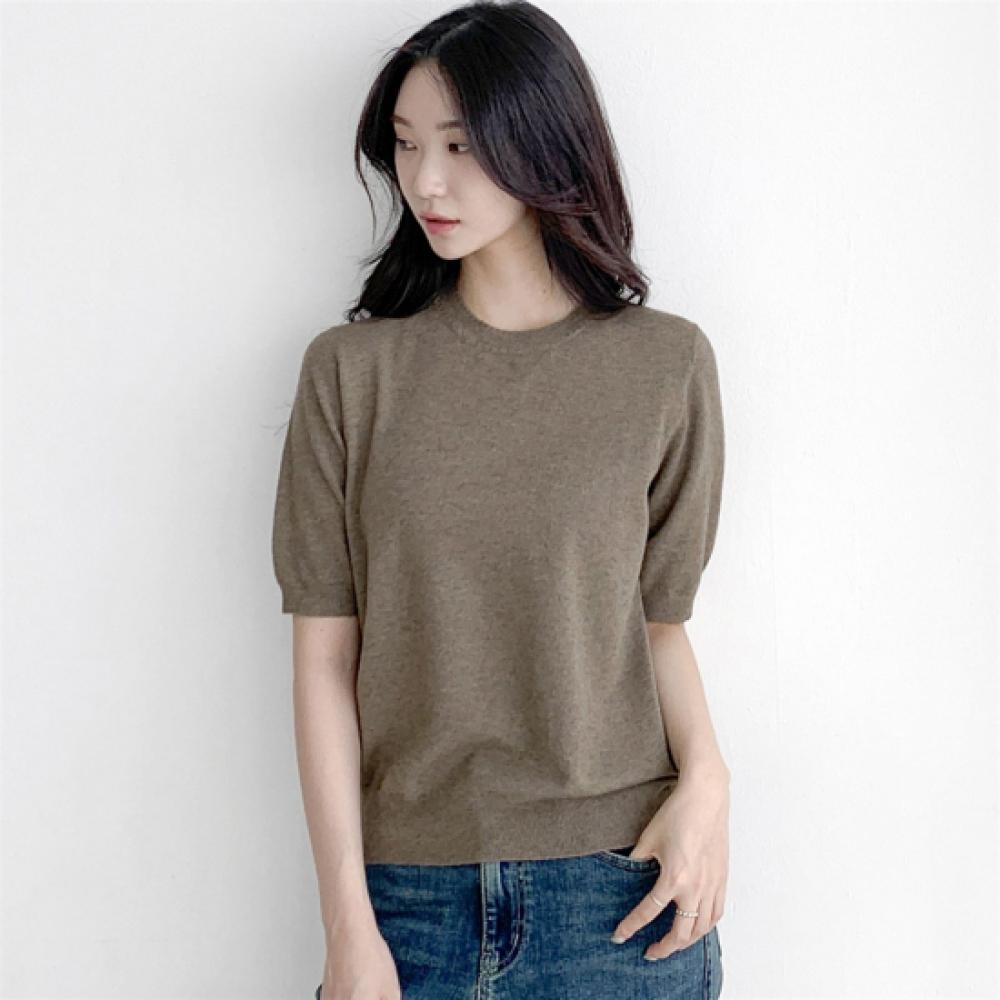 New ArrivalS Open Run Women S baSic Fit Round Neck Short Sleeve Knit 9 colorS
