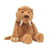 Jellycat Серия 'Животные джунглей' Саблезубый тигр Милая кукла Плюшевая кукла Высота 49 см