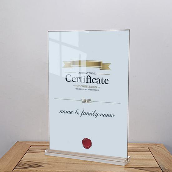 3 шт., акриловый держатель для вывески, прочный, двухсторонний, Т-образный, подставка для дисплея для домашнего офиса, меню, розничная выставка, ярмарка