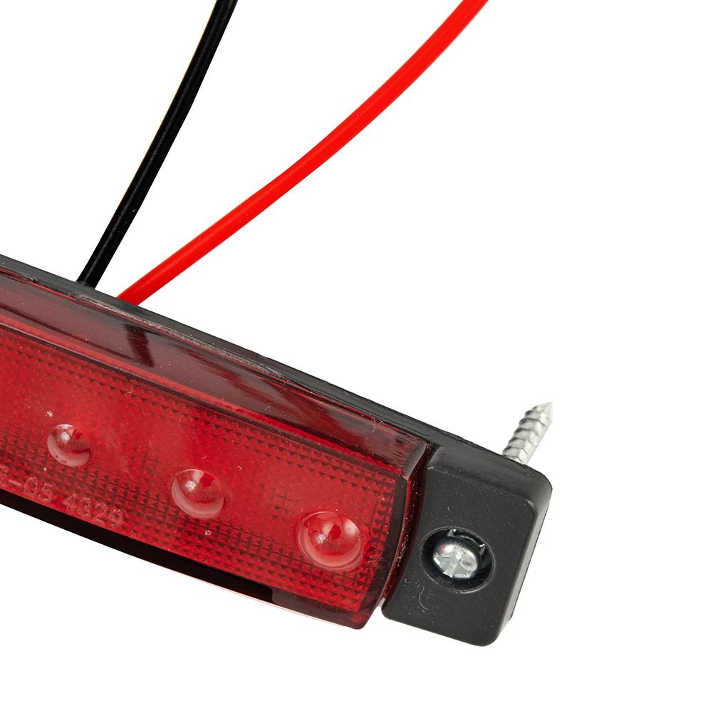 4Pcs LED Lights ABS Plastic DC12V Waterproof Navigation Anti-collision