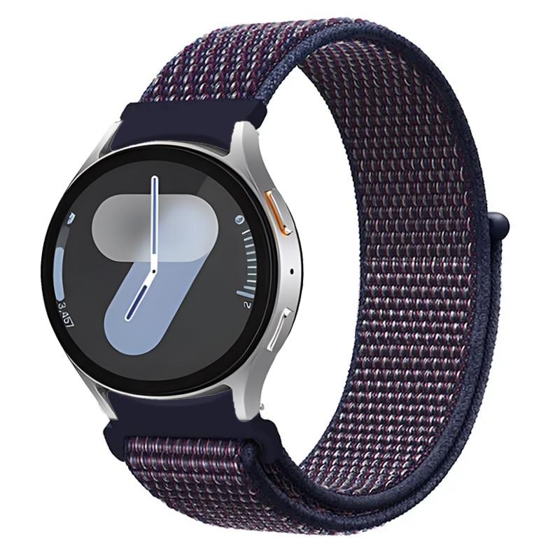 Нейлоновый петлевой ремешок для Samsung Galaxy Watch 7/FE/6 5 4 44мм 40мм Оригинальный ремешок для Watch 6 Classic 47мм 43мм/5 Pro 45мм