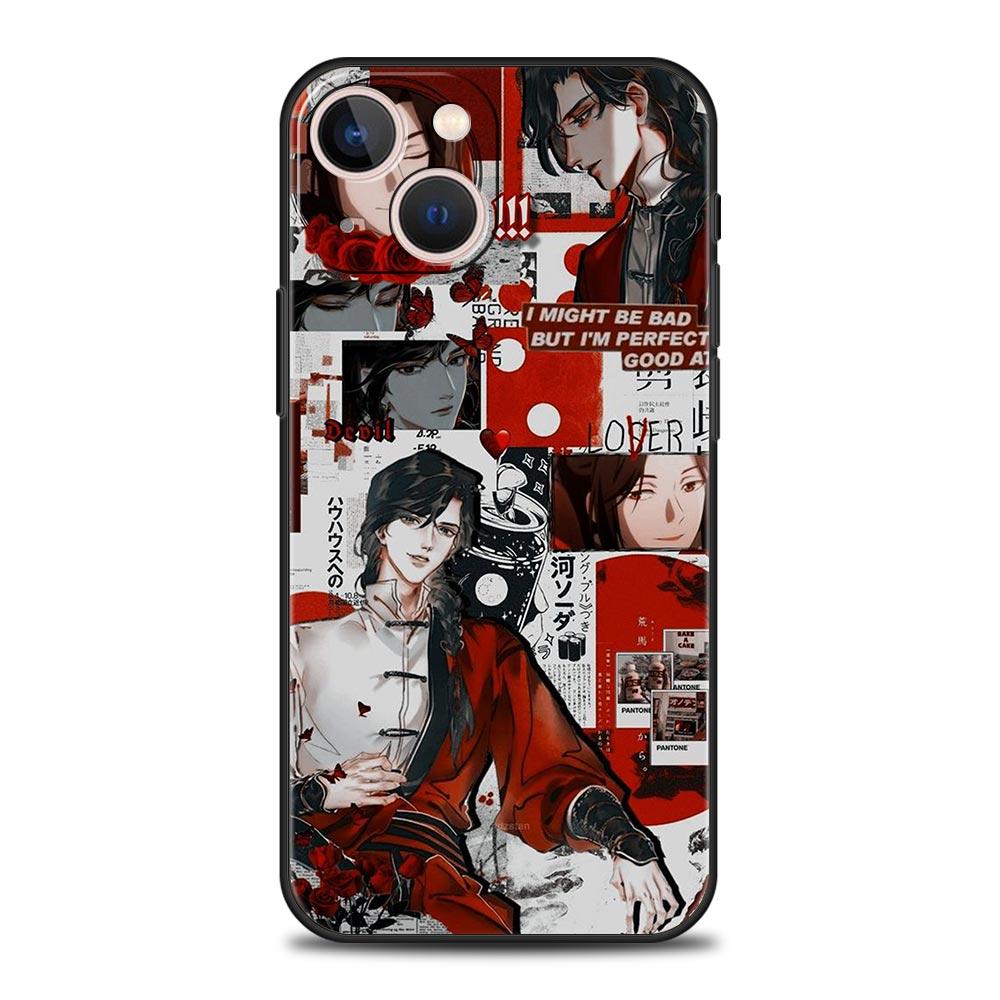 Роскошный Чехол Для Телефона Apple iPhone 11 15 14 Pro MAX 12 13 7 8 Plus X XR XS MAX SE Чехол Funda Благословение Небесного Чиновника