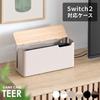 Miyatake Seisakusho Чехол-подставка TEER для игровой консоли Switch 2, отдельно стоящий или настенный, GC-2600M (черный)