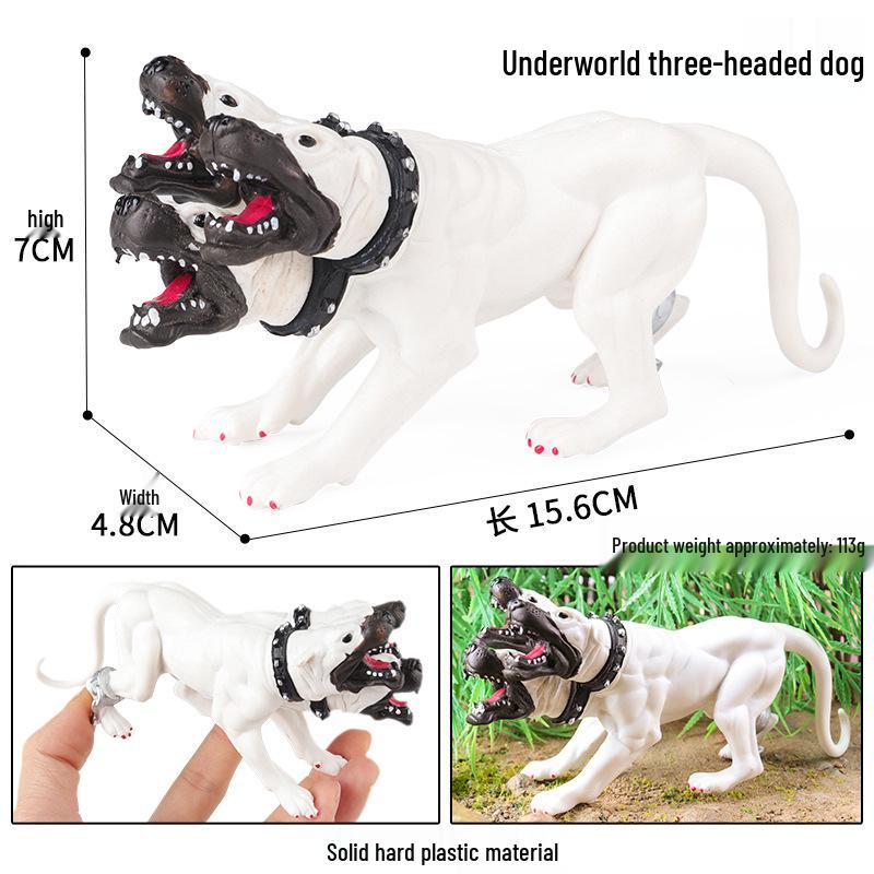 Dinosaur & Dragon Plastic Toy Set: Mythical Animal Figures for Kids