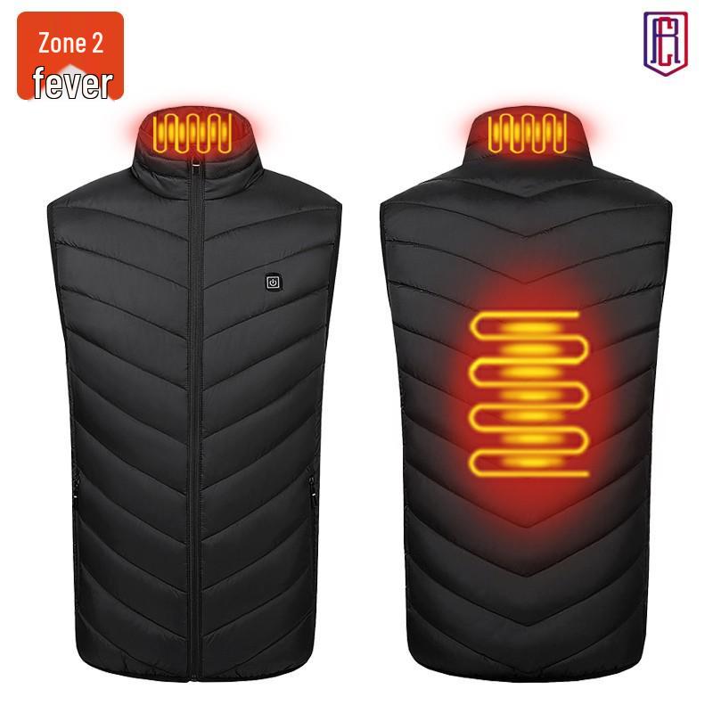 Smart USB Heated Vest: Unisex Winter/Autumn Thermal Wear with Constant Temperature Control