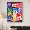 Full Round Diamond Painting Cute Anime Characters Art Rhinestone Picture Mosaic DIY 5D Cross Stitch Embroidery Home Decoration
