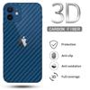 5 шт. Пленка-наклейка из углеродного волокна для заднего экрана для iPhone 11 12 13 mini 14 15 16 17 Pro Max X XR XS XS Max SE 2020 6 6s 7 8 Plus