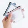 Clear Mesh Mini Coin Bags Purse Small Cosmetic Bag Makeup Case Portable ID Credit Card Holder Key Earphone Data Line Storage Bag