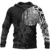 Mens Hoodies Vikings Eagle Tattoo Fashion Animal Pattern 3D Printed Style Casual Harajuku Hip Hop Pullover Oversized Sudaderas