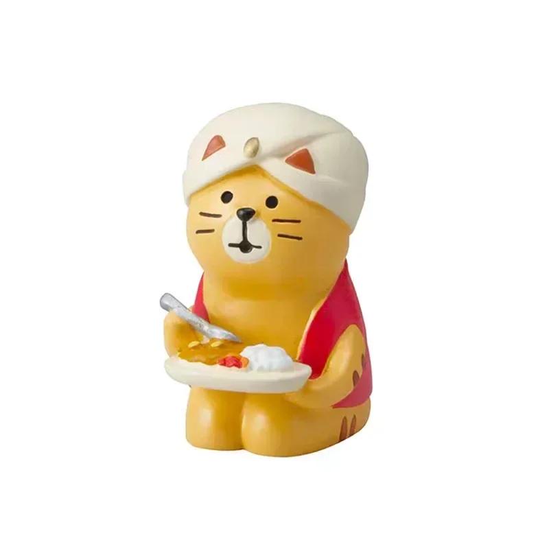 Bread Baking Cake Series Japanses Creative Toys ZAKKA Cat Figurine Decoration Photo Props Miniature Resin Gift Small Ornaments