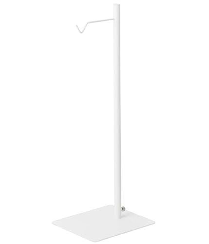 Подставка для садового фонаря Yamazaki Tower, регулируемая по высоте, белая, прибл.. Ш26 x Г30 x В80-152см, 4514