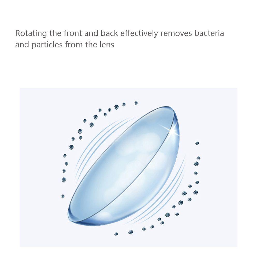 Travel Simple and Quick Stretch Manual Contact Lens Washer Cleaning Tools Soaking Box Glasses Clean