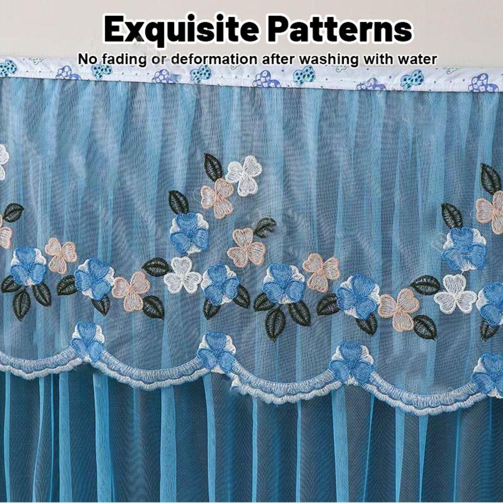 Мода 32-дюймовый ТВ Пылезащитный чехол Вышитое кружево Настенный ЖК-телевизор Защитный чехол Ультратонкая ткань для экрана телевизора