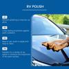 Быстродействующее полирующее средство для автомобиля, воск для автомобильной краски, покрытие, водоотталкивающая жидкость, герметик для глазури, универсальное для всех автомобилей 100 мл