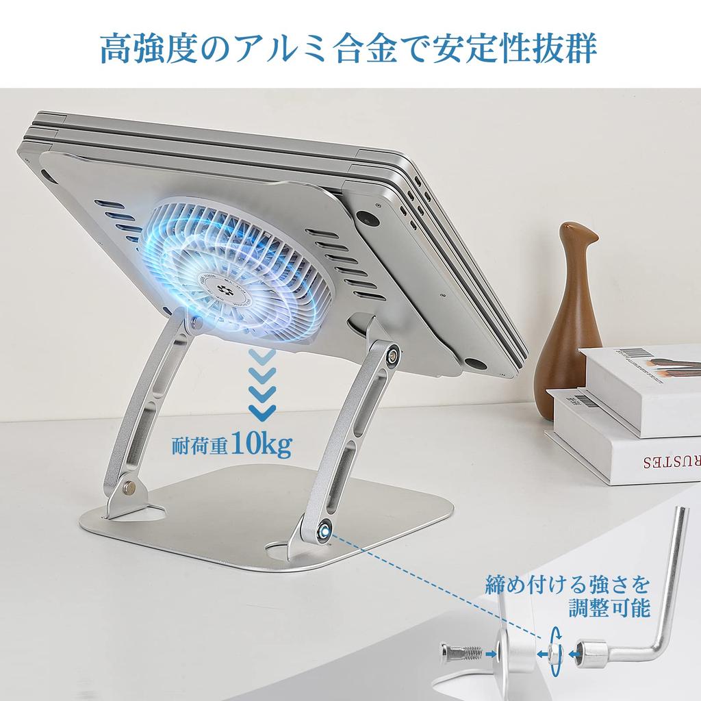 Охлаждение ноутбука, оснащенное большим объемом воздушного охлаждения SHUWEI, плавной регулировкой угла и высокопрочным алюминиевым корпусом, совместимым с