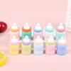 2Pcs Baby Dolls Feeding Bottle Magic Dummy Pacifiers Milk Bottle For Doll House Feeding Diy Accessories