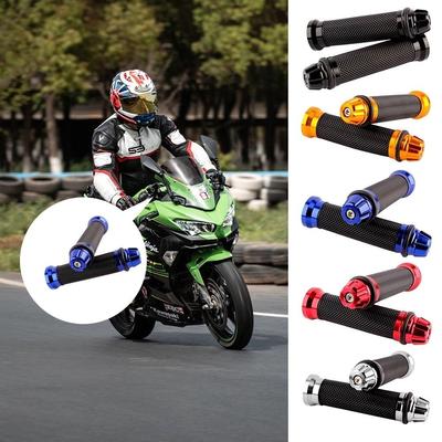 Мотоциклетные ручки 7/8 дюйма 22 мм DIY Руль мотоцикла Нескользящие для Aprilia Victory Honda Suzuki Kawasaki Yamaha BMW Ducati