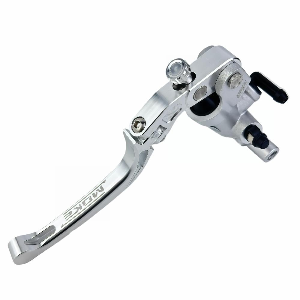 15mm Piston Motorcycle Foldable Clutch Brake Lever Anti-Drop CNC Aluminum Adjustable Universal Modification Accessories Upgrade