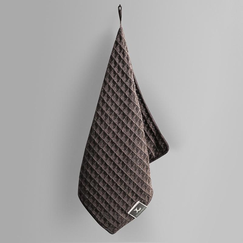 1 шт. Безворсовое полотенце бариста для кофемашин и чайных магазинов - Впитывающая и прочная чистящая салфетка для молока и пролитых жидкостей - Маленькое квадратное белое полотенце