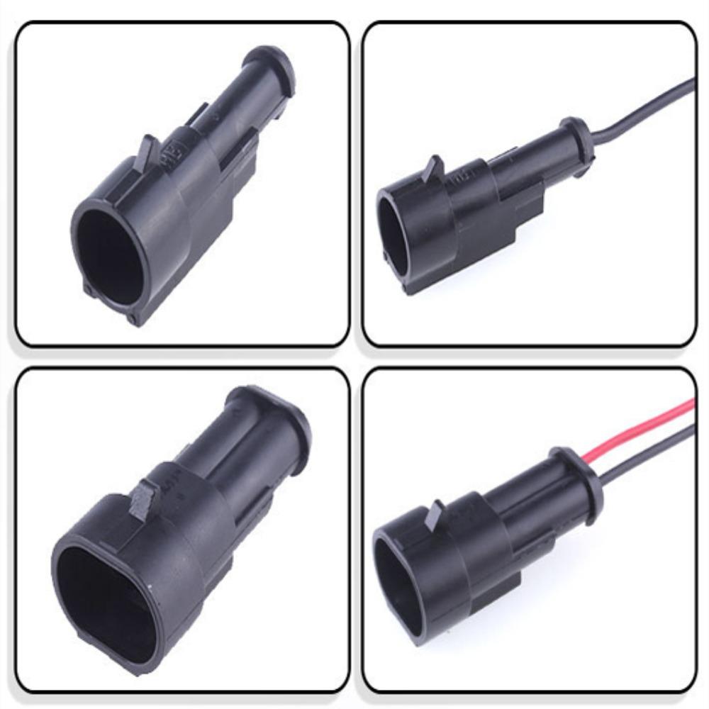 Way Male To Female Male Connector Cable Auto Wire Connector Провод-адаптер Электрический разъем Plug
