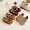 Девочки Корейская версия туфли-лодочки из маленькой кожи 2025 весна и осень новые детские детские туфли Мэри Джейн принцессы одинарные туфли