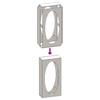Firewood Rack Black 50x23x100 cm Cold Rolled Steel