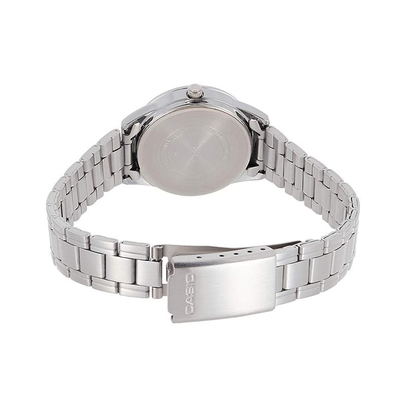 Casio Серия STANDARD Серия Classic Pointer Модная Ретро Простой Водонепроницаемый Кварцевый Механизм Стальной Браслет Японские и LTP-V005D-7B