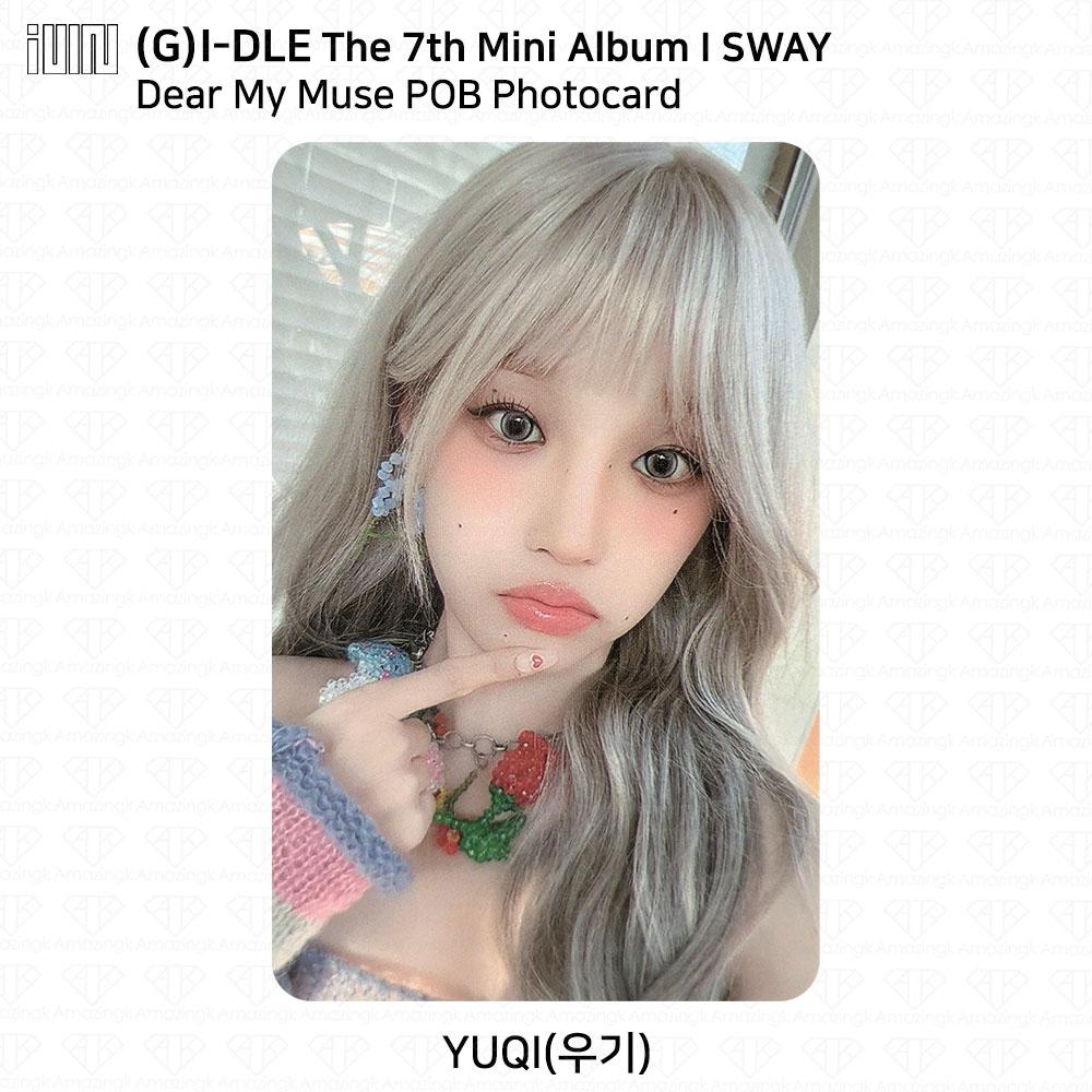 (G)I-DLE G-IDLE 7-й мини-альбом I SWAY POB Фотокарта SW Withmuu KPOP