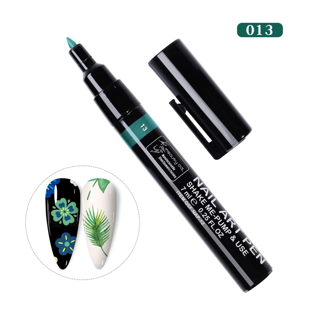 Инструменты для дизайна ногтей 3D-ручка для рисования, ручка для рисования ногтей, ручка для маникюра своими руками, лак для ногтей