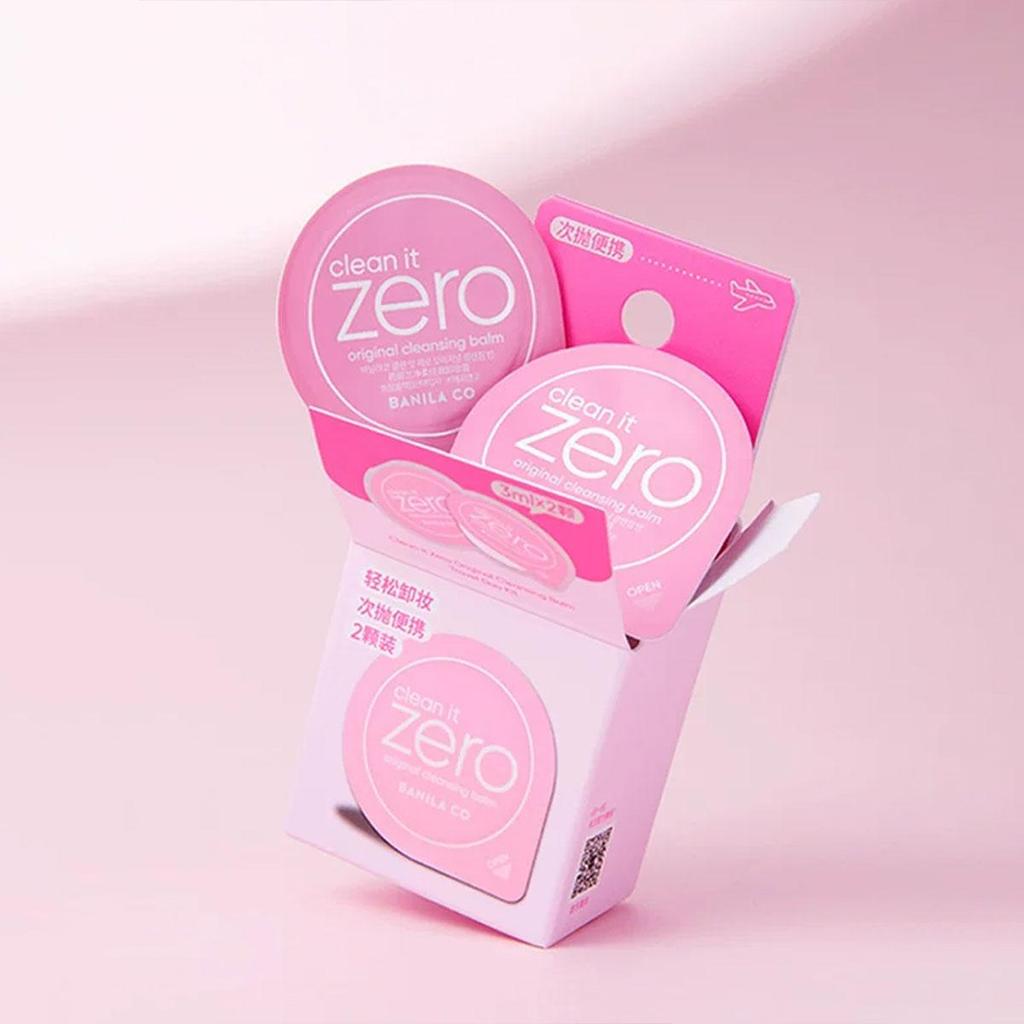 BANILA CO Очищающий бальзам Clean It Zero Original Набор для путешествий (2×3 мл)