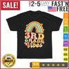 Back To School Third Grade Vibes Student Teacher Rainbow T Shirt Men Women New