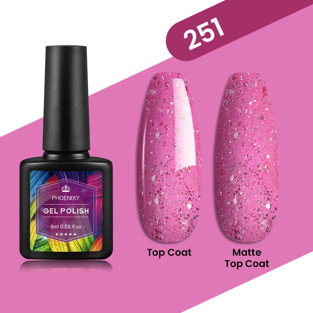 PHOENIXY 80 цветов, 8 мл гель-лак для ногтей, УФ-гель для ногтей, стартовый набор, замачиваемый гель-лак, гель-лак для ногтей, маникюр, DIY салон на дому