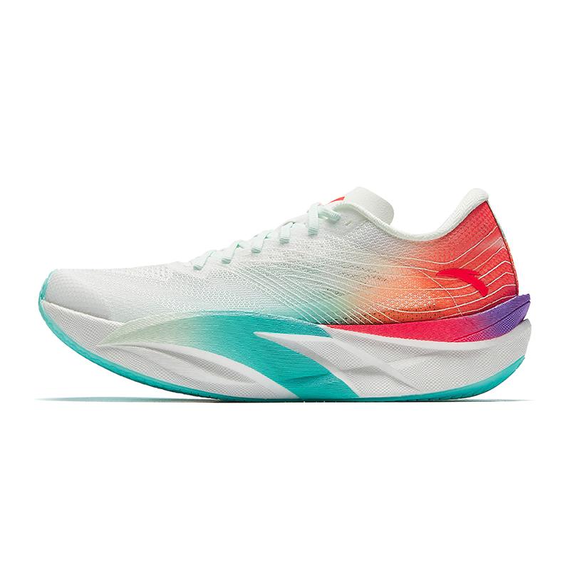 Anta C202 6.0 Fashion Comfortable Non-Slip Breathable Low-Top Casual Running Shoes Men Sneaker White Green Orange 112445570-8