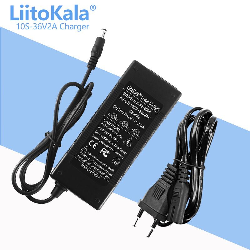LiitoKala 48V5A 12V/24V/36V/48V 6/7/10/13 Серийный Литий-ионный Зарядное Устройство для Батарей 18650 для 25.2V/29.4V/36V/54.6V 2A 3A Умное Зарядное Устройство
