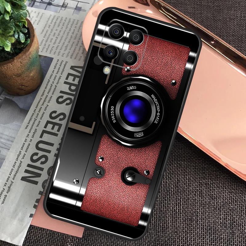 Винтажная Ретро Камера Для Samsung Galaxy M34 M54 M14 M53 M33 M13 M12 M32 M52 M20 M15 M55 M21 M51 M30s M31s Чехол