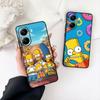 Чехол для телефона Samsung Galaxy Note 20 9 10 S8 S10 Lite S9 Plus A54 A53 A21S S10E A17 с обоями S-Simpsons-Anime, мягкий чехол
