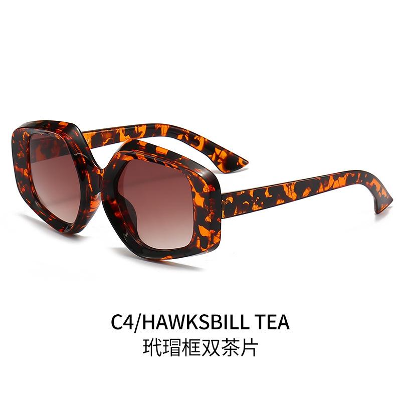 Tortoiseshell sunglasses, colorful tinted sunglasses for women