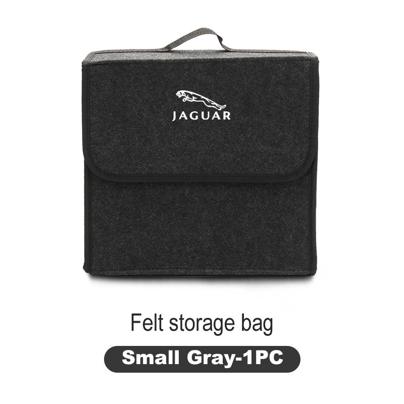 Car Trunk Storage Box Felt Stowing Bag Tools Organizer Accessories For Jaguar XF XJ XFR XKR X-Type F-Pace I-Pace S-Type F-Type SS20