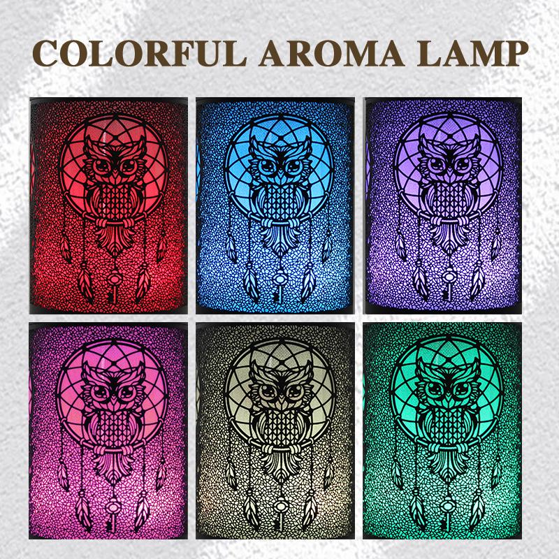 100ml Perfume Aroma Ultrasonic Air Humidifier Timing Function Room Fragrance Diffuser Smart Home Appliance with LED Night Lights