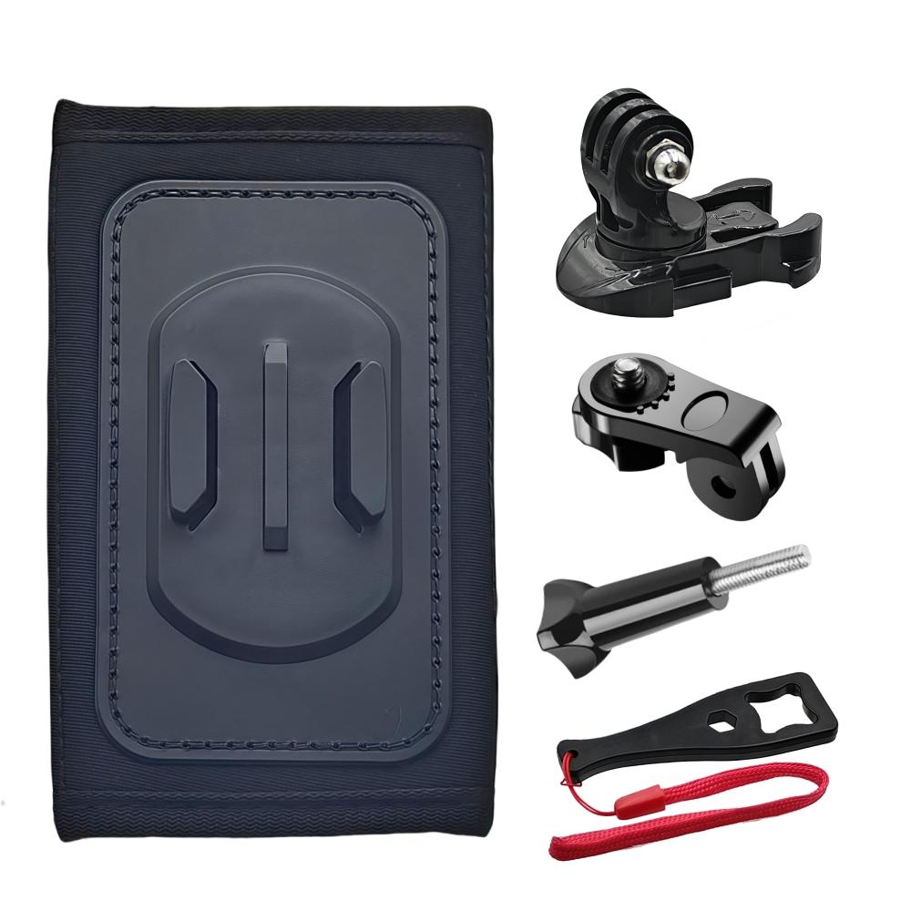 Backpack 360 Degree Rotary Clip for Insta360 X4 Chest Shoulder Clamp Mount for One X2 X3 Dji Action 3 GoPro 13 12 11 10